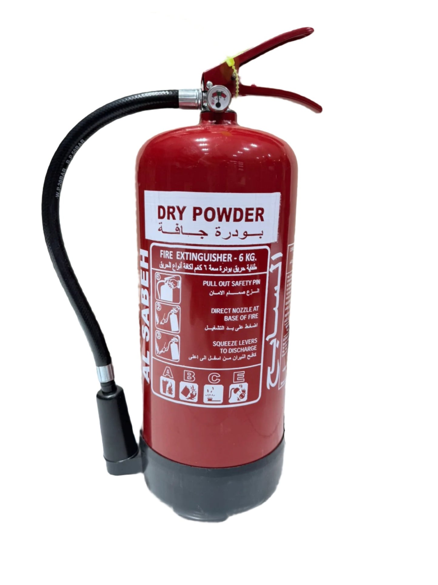 Saudi 6KG Dry Powder Fire Extinguisher