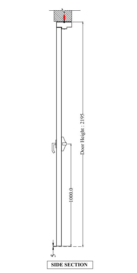 SASO/UL Fire-Rated Emergency Exit Door (IND)