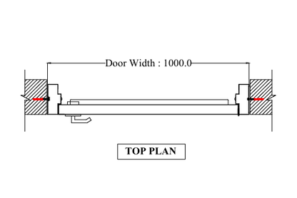 SASO/UL Fire-Rated Emergency Exit Door (IND)